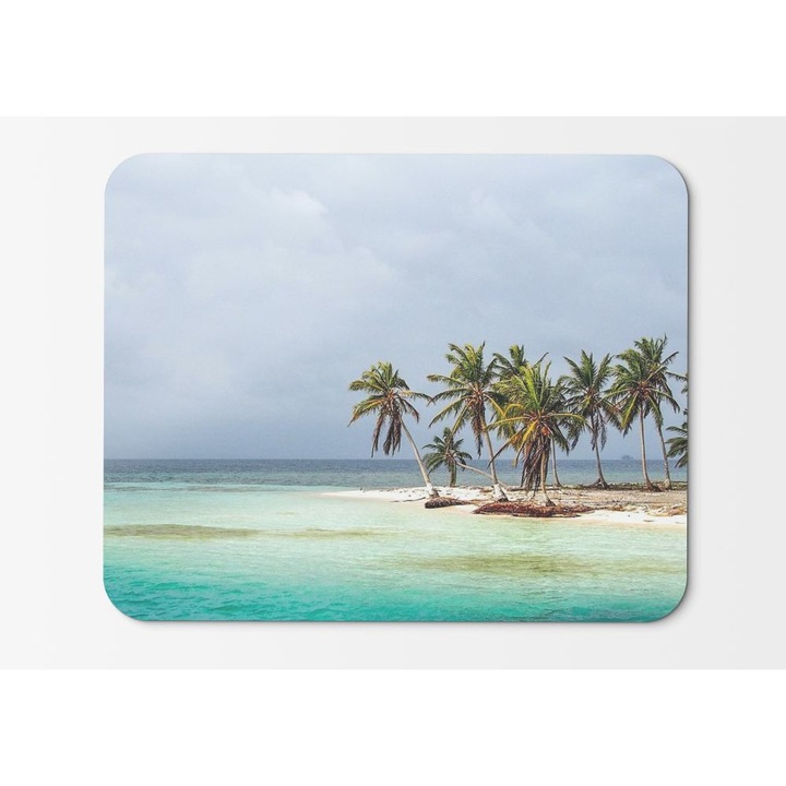 ΠΠΎΠ΄Π»ΠΎΠΆΠΊΠ° Π·Π° ΠΌΠΈΡΠΊΠ° Palm Trees On The Shore - 21,5 X 27 X 0,3 ΡΠΌ