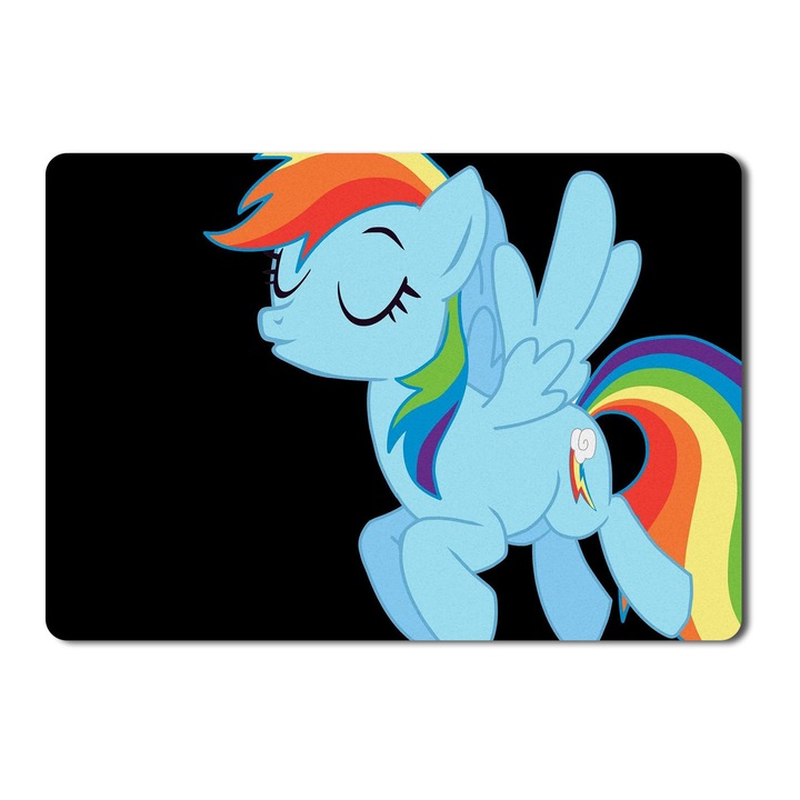 Mouse Pad Rainbow Apple Logó - 21,5 X 27 X 0,3 cm
