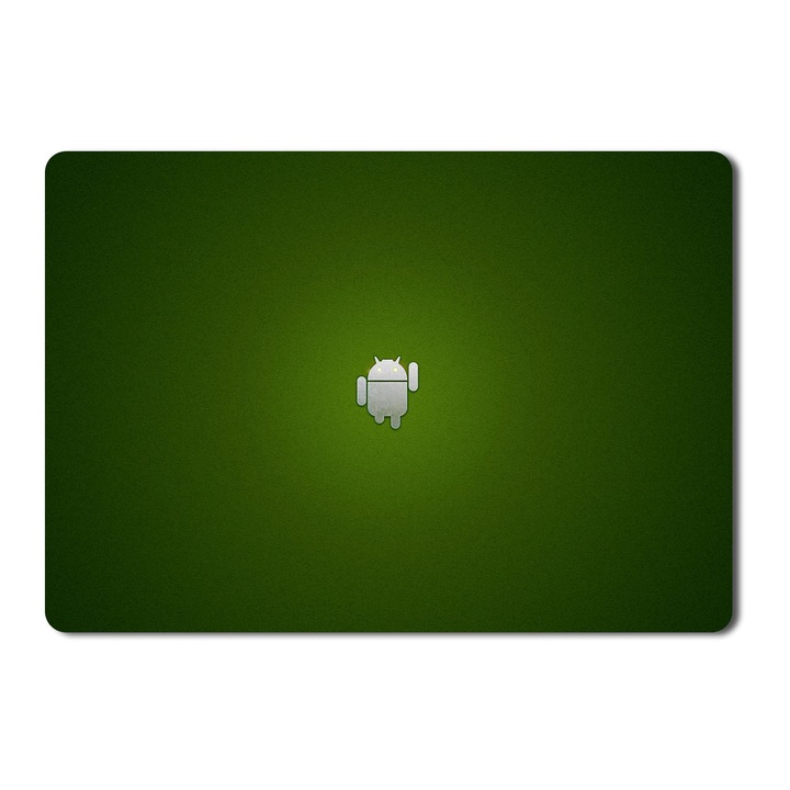 Mouse Pad Silver Android Running – 21,5 x 27 x 0,3 cm