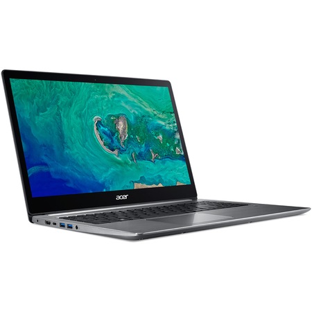 Laptop Acer Swift 3 SF315-41G-R44V cu procesor AMD Ryzen™ 5 2500U pana la 3.60 GHz, 15.6", Full HD, IPS, 8GB, 256GB SSD, AMD Radeon™ RX 540 2GB, Microsoft Windows 10, Steel Gray
