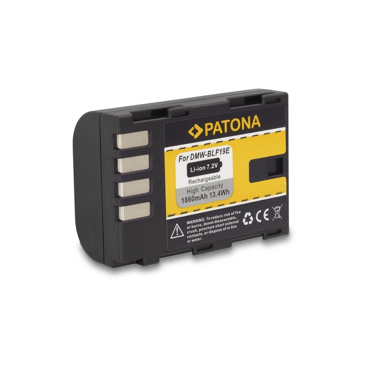 Acumulator Patona tip Panasonic DMW-BLF19E pentru DMC-GH3 DMC-GH4 DMC-GH5