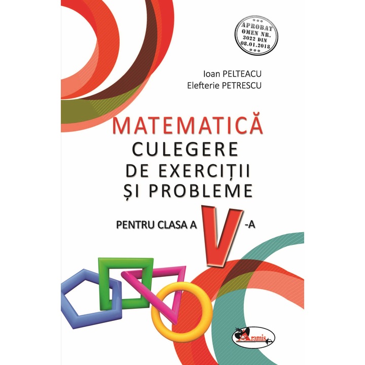 Culegerea de matematica cls a V-a - Ioan Pelteacu, Elefterie Petrescu