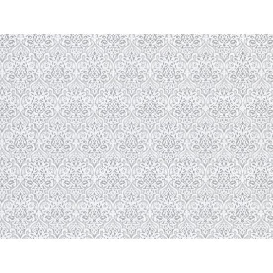 Tapet semilavabil, acrilic, model clasic, gri-alb, 4045-10 Solaris