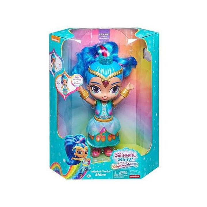 Shimmer és Shine: Shine szivárványbaba - Mattel