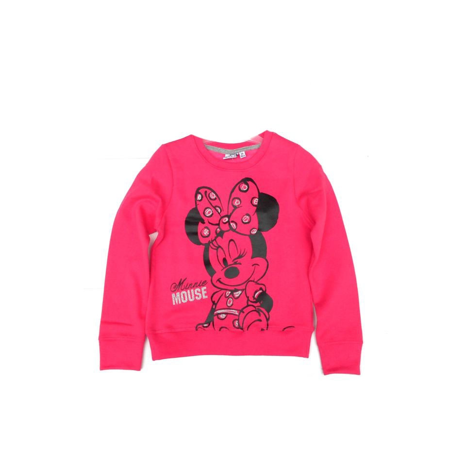 Bluza fete Disney Minnie Mouse, Marime 128 cm, Roz