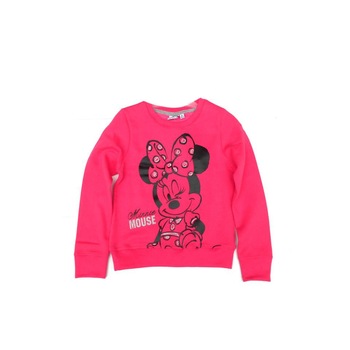 Bluza fete Disney Minnie Mouse, Marime 128 cm, Roz Bluza fete Disney Minnie Mouse, Marime 128 cm, Roz