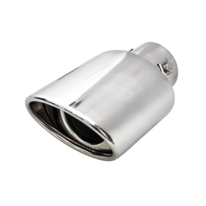 Kipufogóvég rozsdamentes acélból, 180/117/60