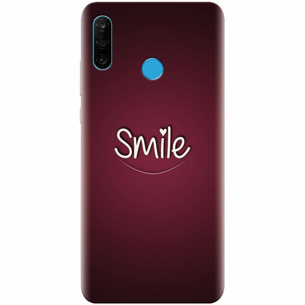 Husa silicon pentru Huawei P30 Lite, Smile Love