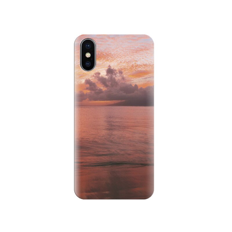 Husa silicon IPHONE X Beach Sunset