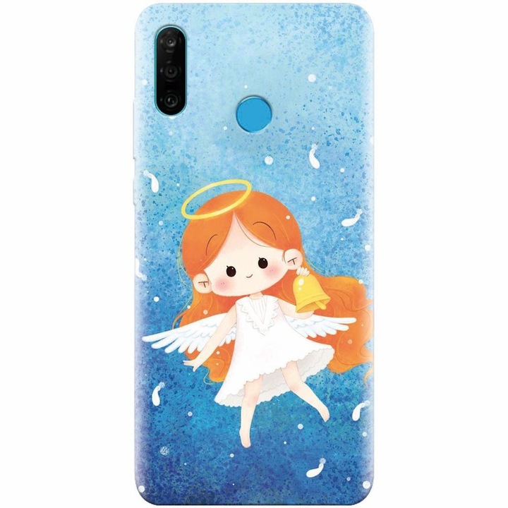 Szilikon tok Huawei P30 Lite, Cute Angel