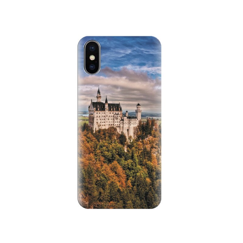 Husa silicon IPHONE X Bavaria Neuschwanstein Castle