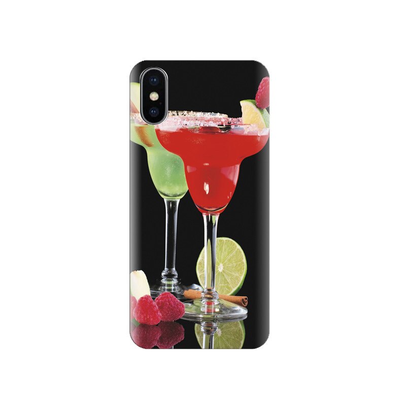 Husa silicon IPHONE X Cocktail Home Screens