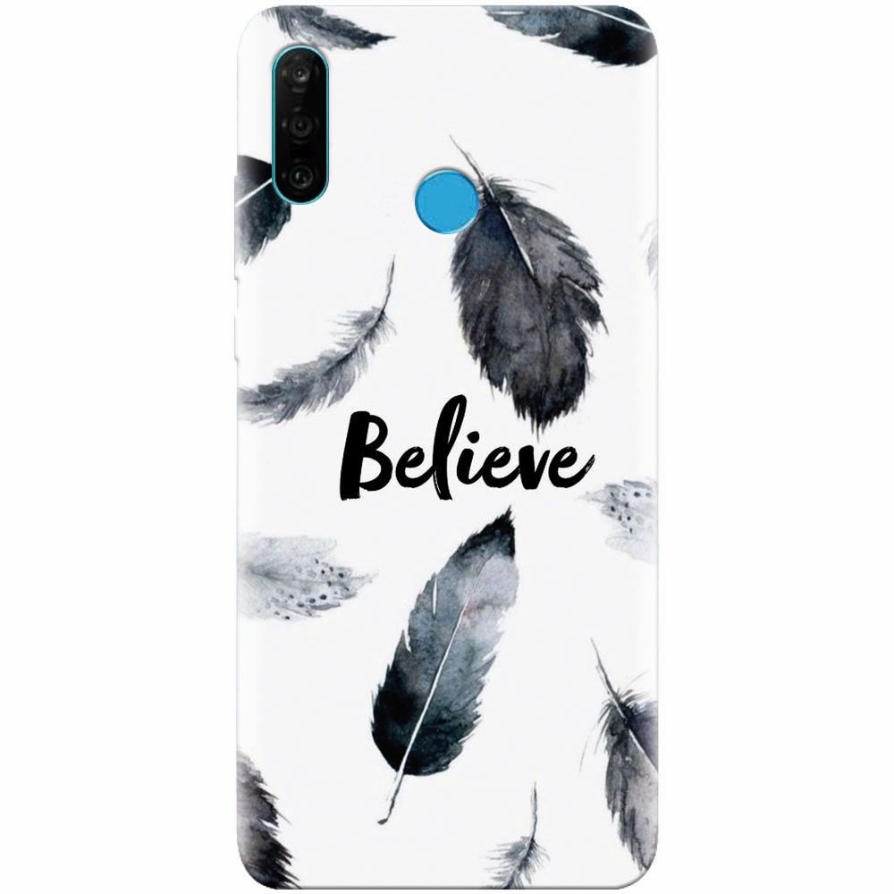 Husa silicon pentru Huawei P30 Lite, Believe