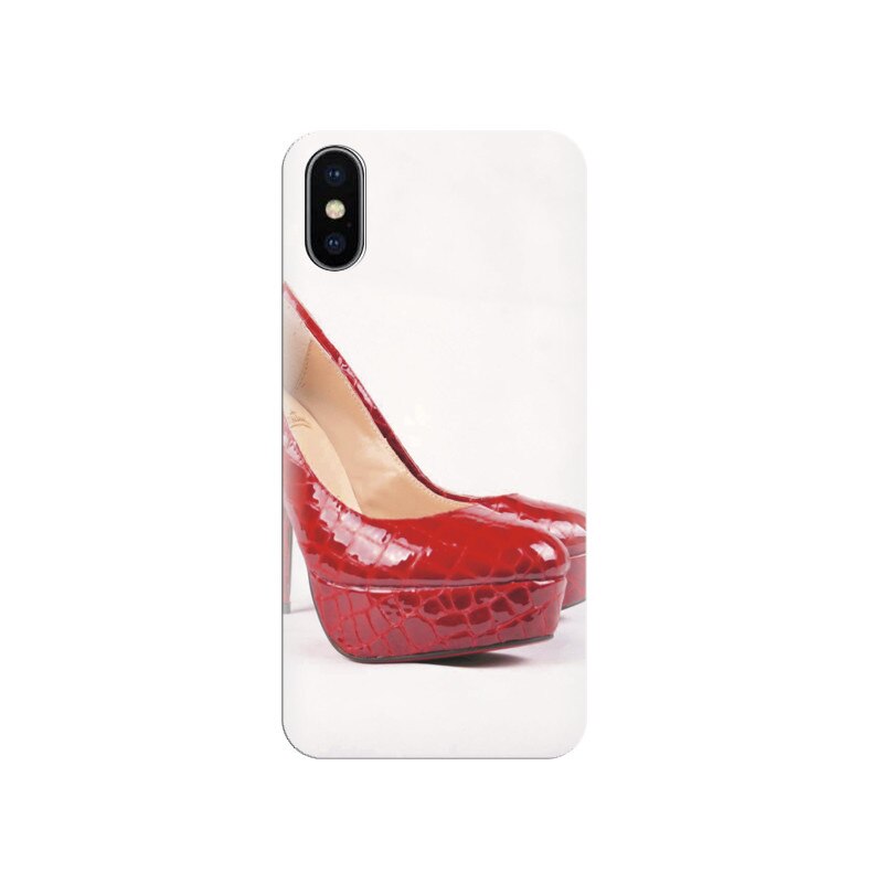 Husa silicon IPHONE X Christian Louboutin High Heels Shoes