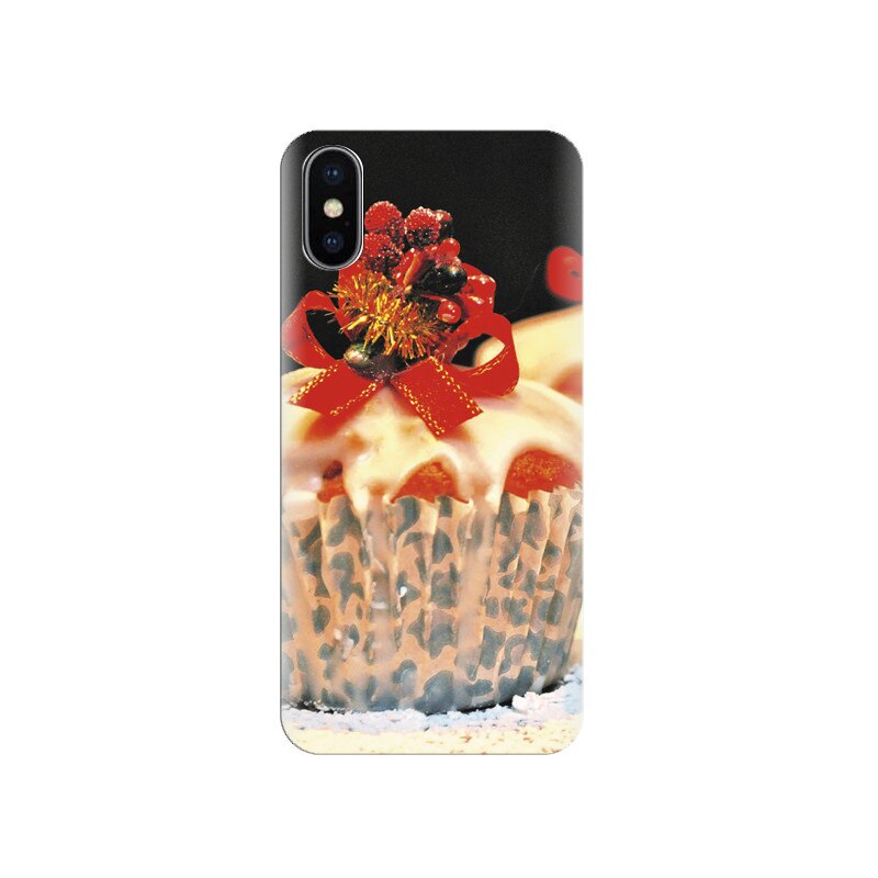 Husa silicon IPHONE X Cupcake Fresh