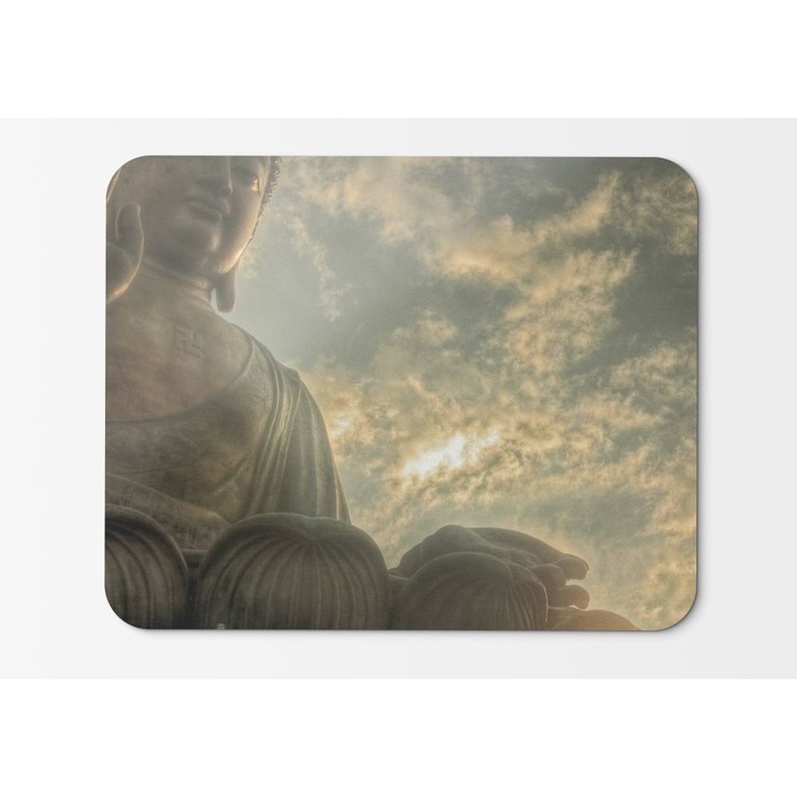 Egérpad Tian Tan Buddha Hong Kongban - 21,5 x 27 x 0,3 cm