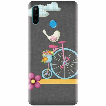 Husa silicon pentru Huawei P30 Lite, Bird Husa silicon pentru Huawei P30 Lite, Bird