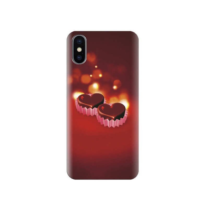 Husa silicon IPHONE X Chocolate Best