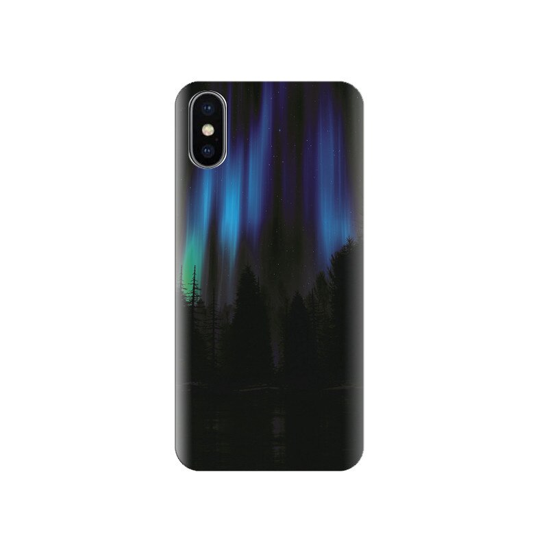 Husa silicon IPHONE X Colouring Sky In Night Space