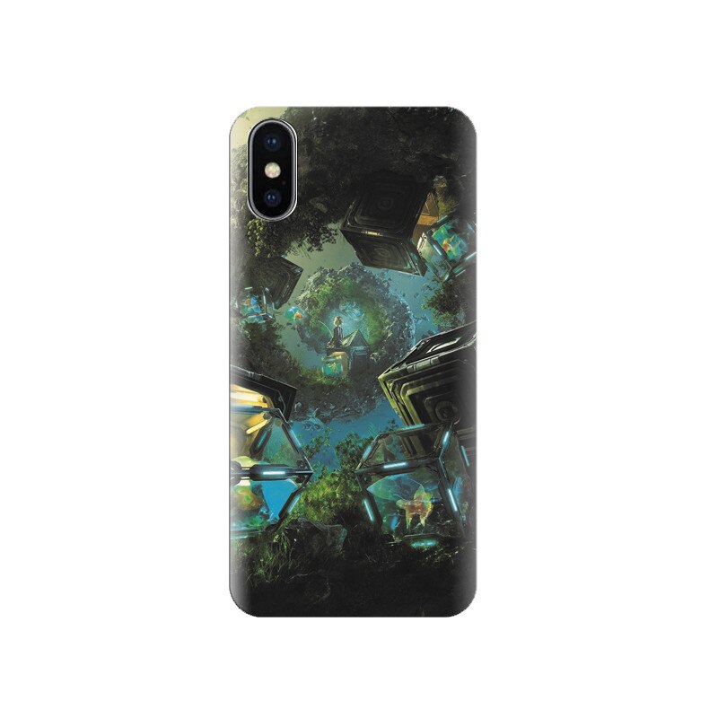 Husa silicon IPHONE X Customise Art Ture