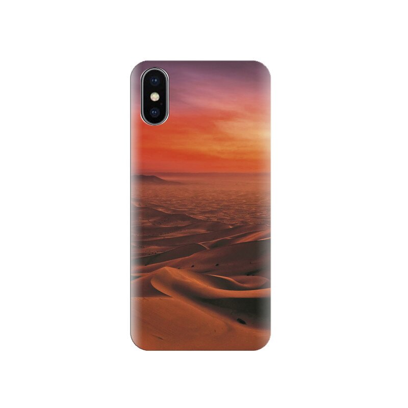 Husa silicon IPHONE X Desert Colouring Sky Beautiful Nature