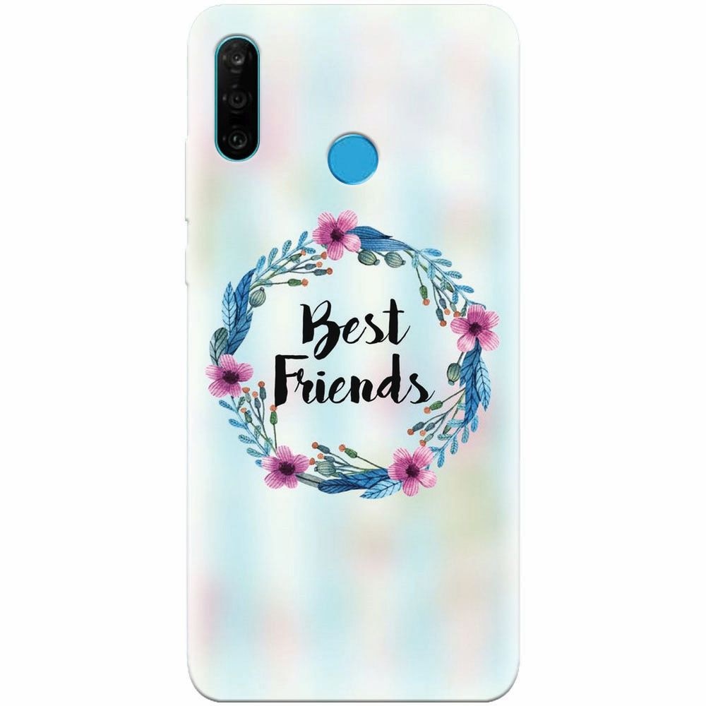 Husa silicon pentru Huawei P30 Lite, Best Friends 001