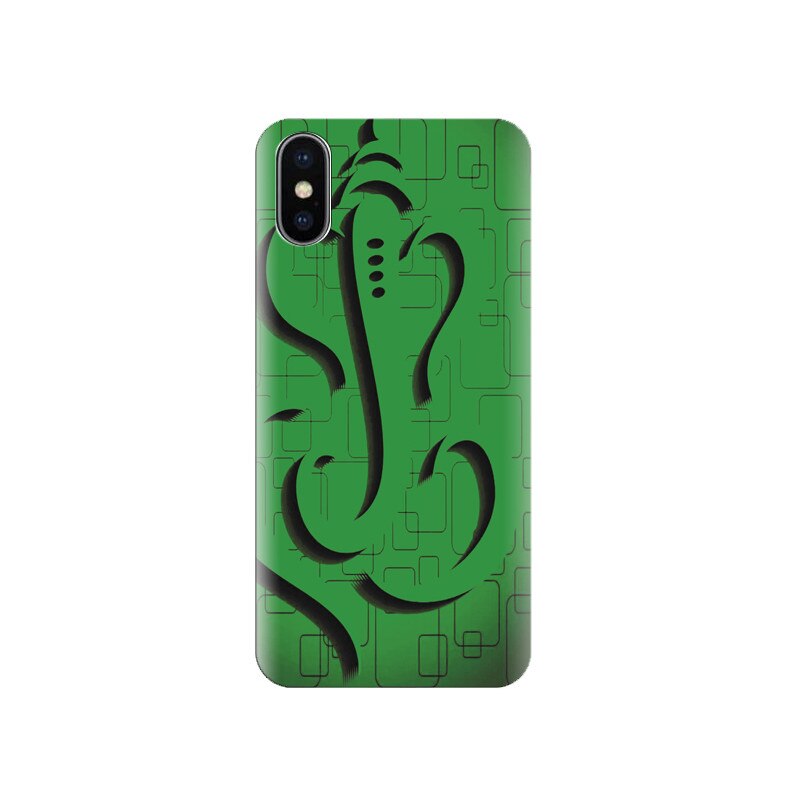 Husa silicon IPHONE X Degital Lord Ganesha Screen Tures