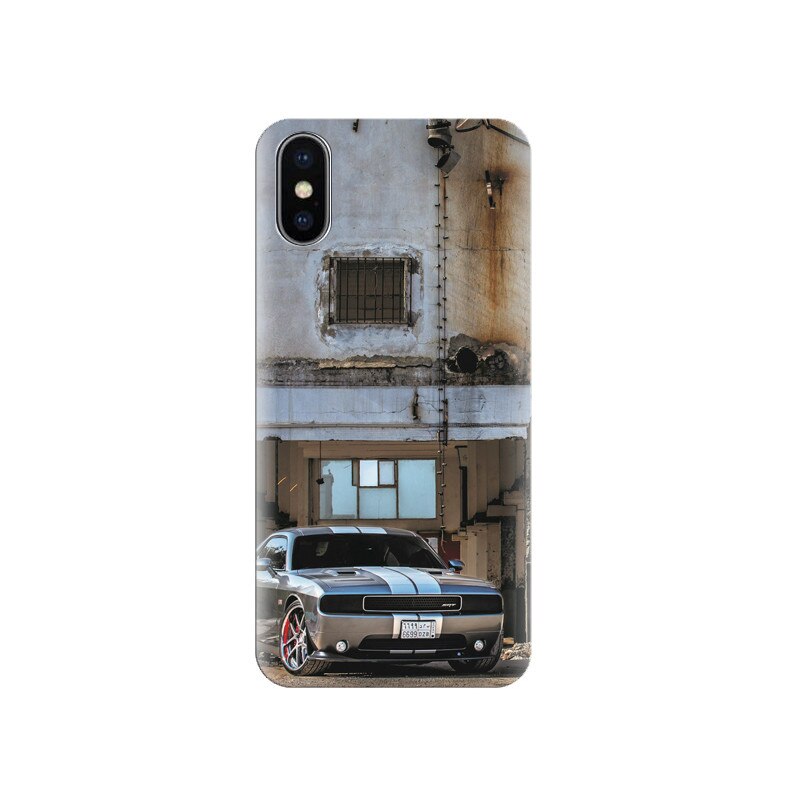 Husa silicon IPHONE X Dodge Challenger Hq