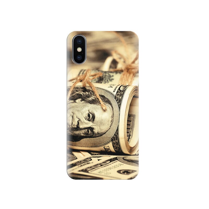Husa silicon IPHONE X Dollars Hd