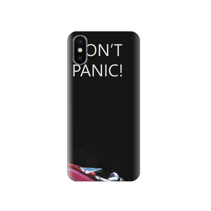 Husa silicon IPHONE X Dont Panic