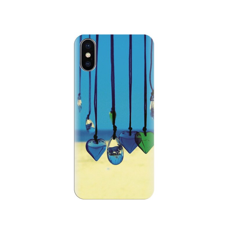 Husa silicon IPHONE X Heart Medallions