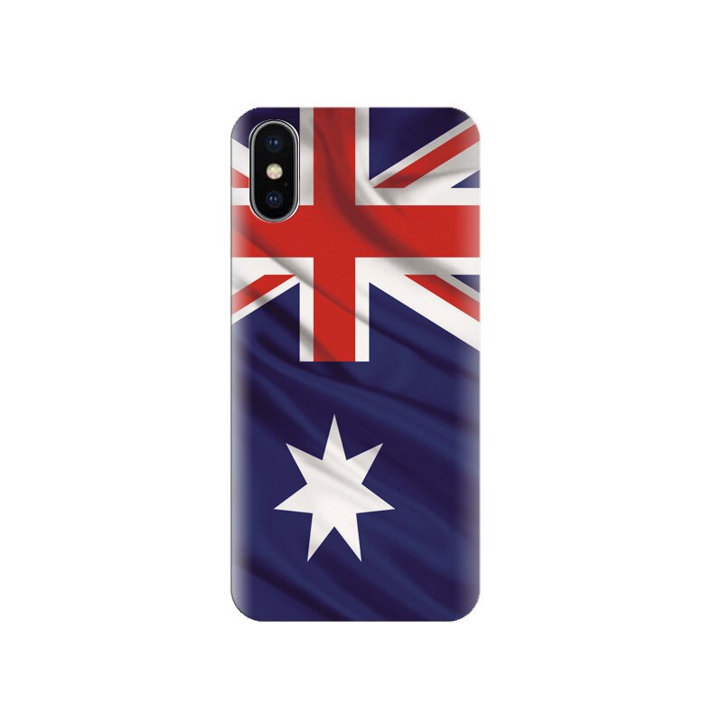 Husa silicon IPHONE X Flag Australia