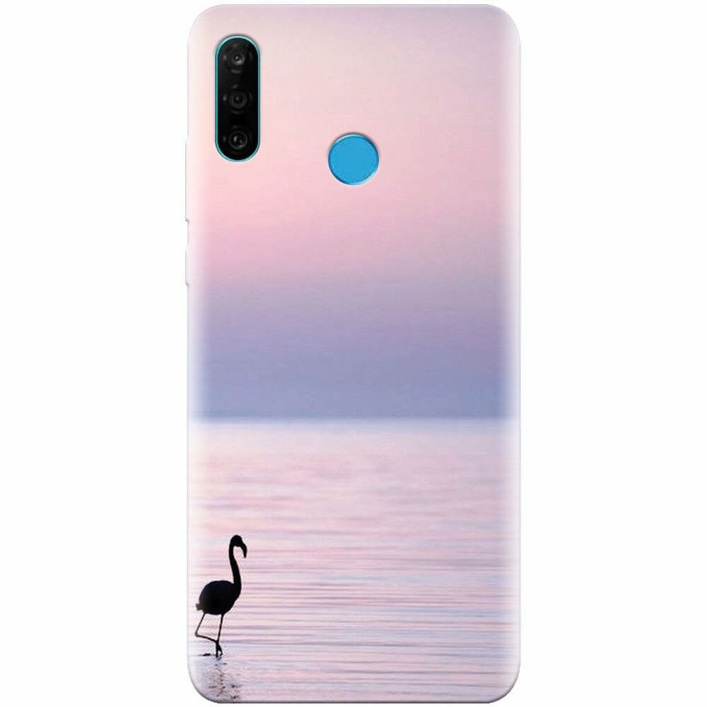 Husa silicon pentru Huawei P30 Lite, Flaminsgo Sunset