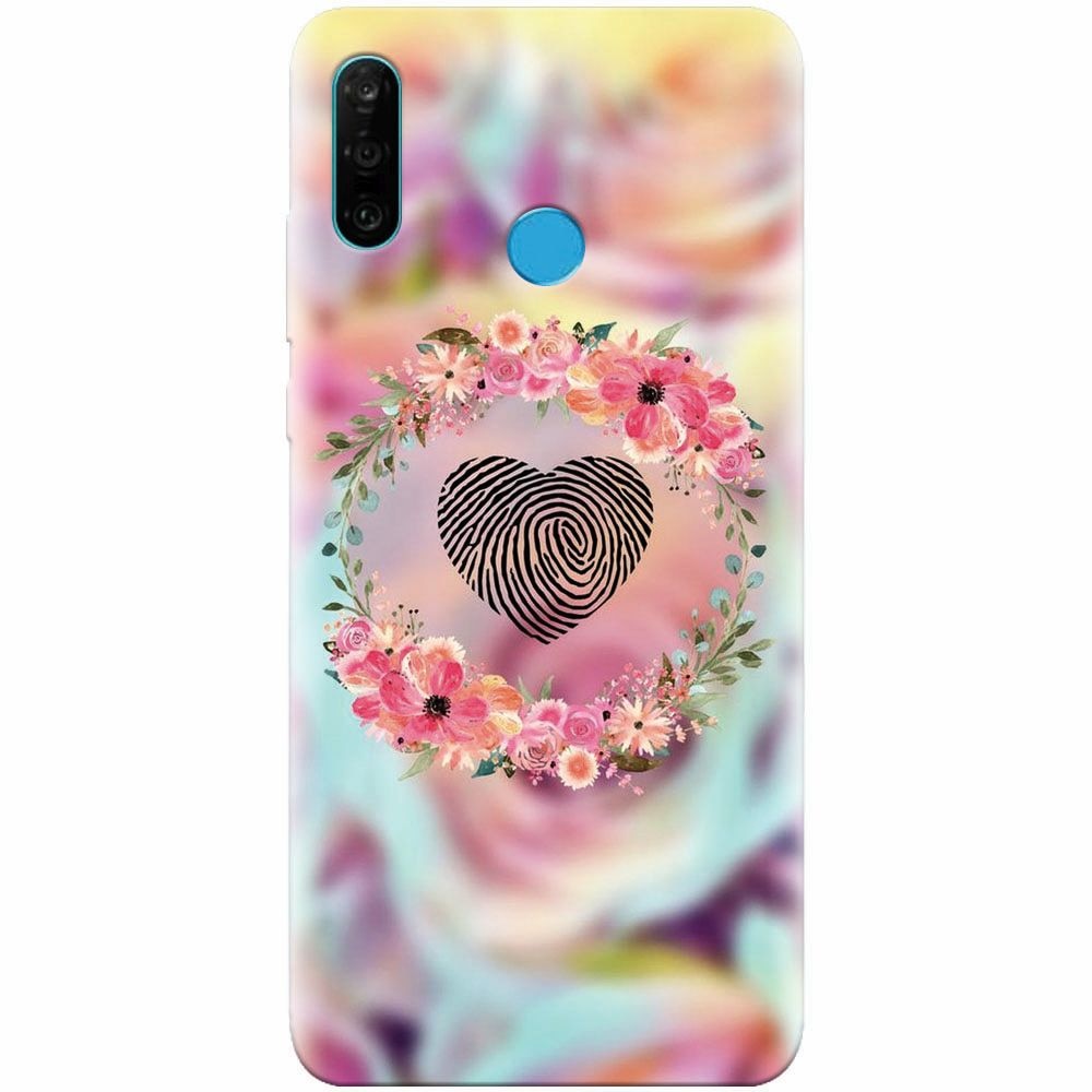 Husa silicon pentru Huawei P30 Lite, Fingerprint