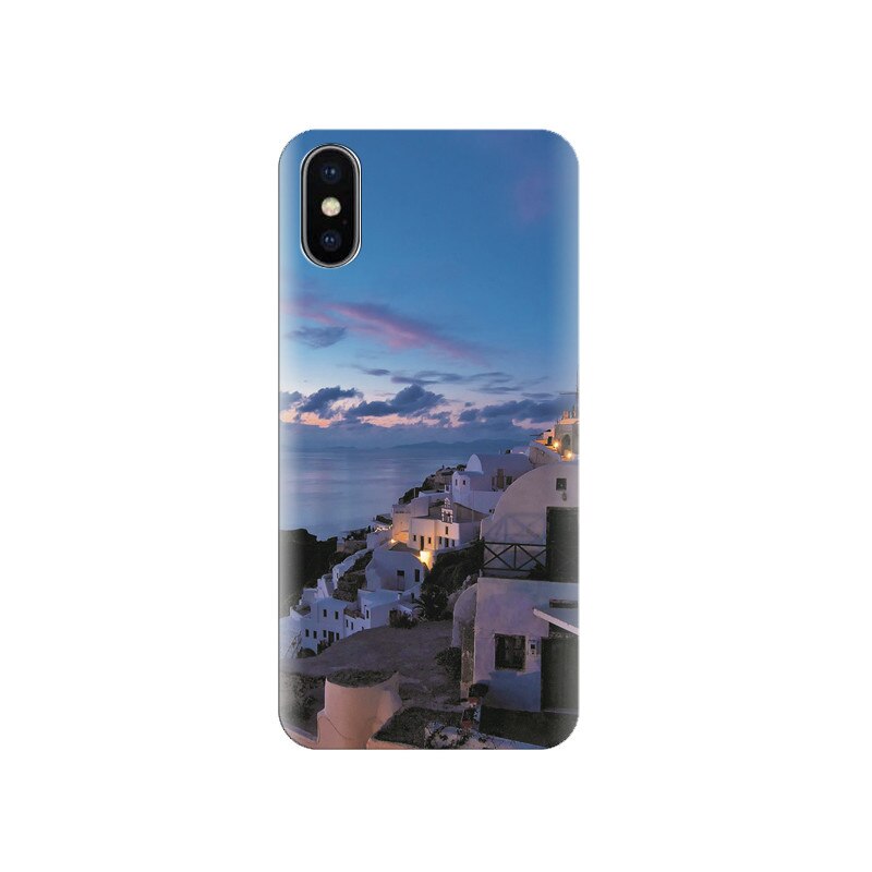 Husa silicon IPHONE X Greece Architecture Designs For