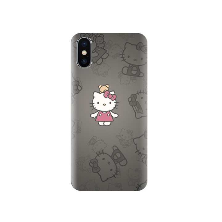 Силиконов кейс IPHONE X Hello Kitty Hd Images
