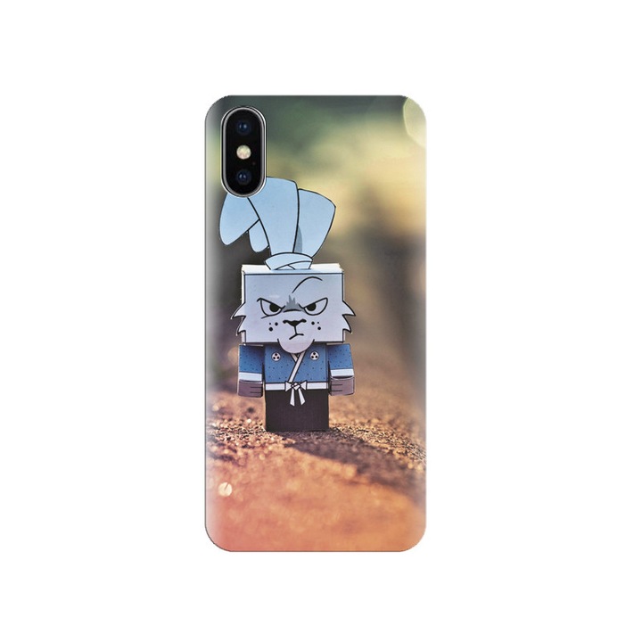 Силиконов калъф за IPHONE X Funny Rabbit High Quality Nice Hd Photos