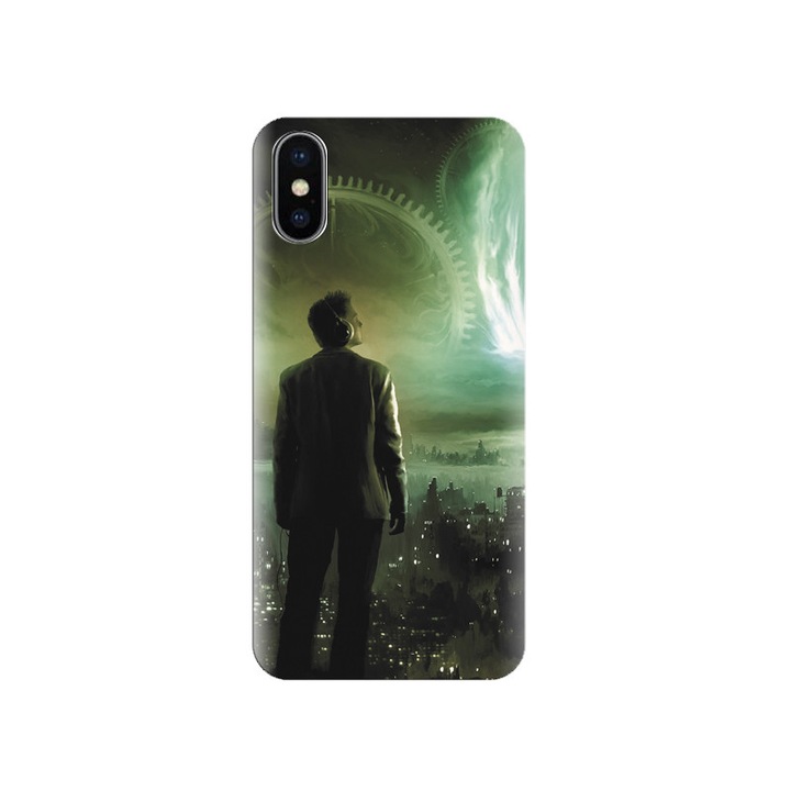 Szilikon tok IPHONE X Futuristic World