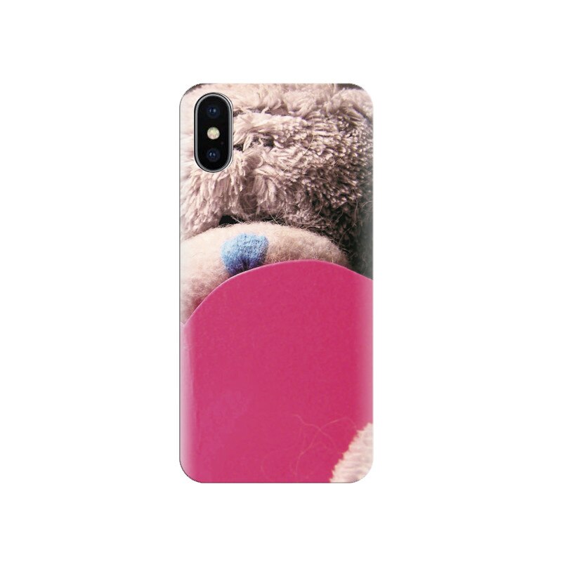 Husa silicon IPHONE X H Teddy Bear