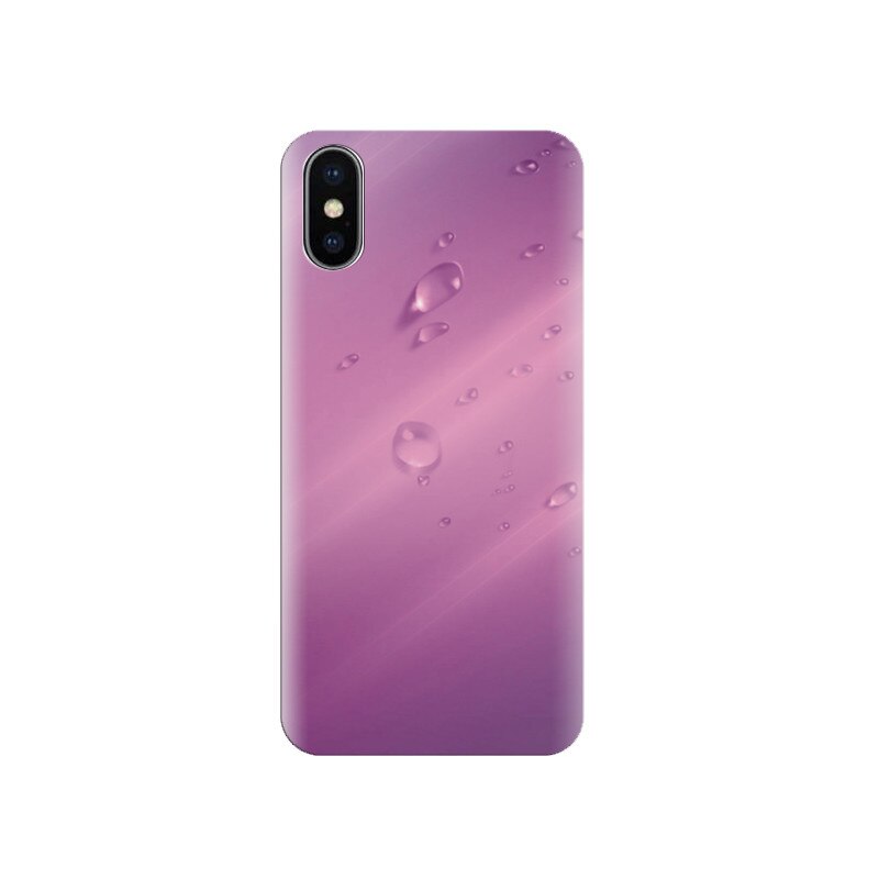 Husa silicon IPHONE X Lavender Purple Background Hd