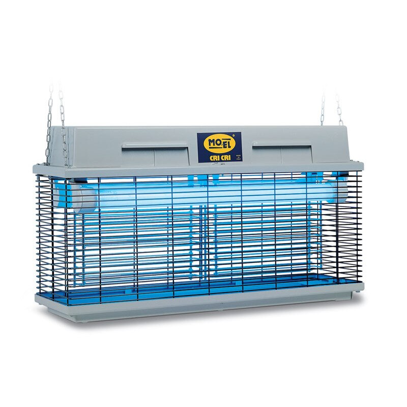 Lampa anti-insecte Cri Cri, Mo-EL, 850m², 38 cm, Gri