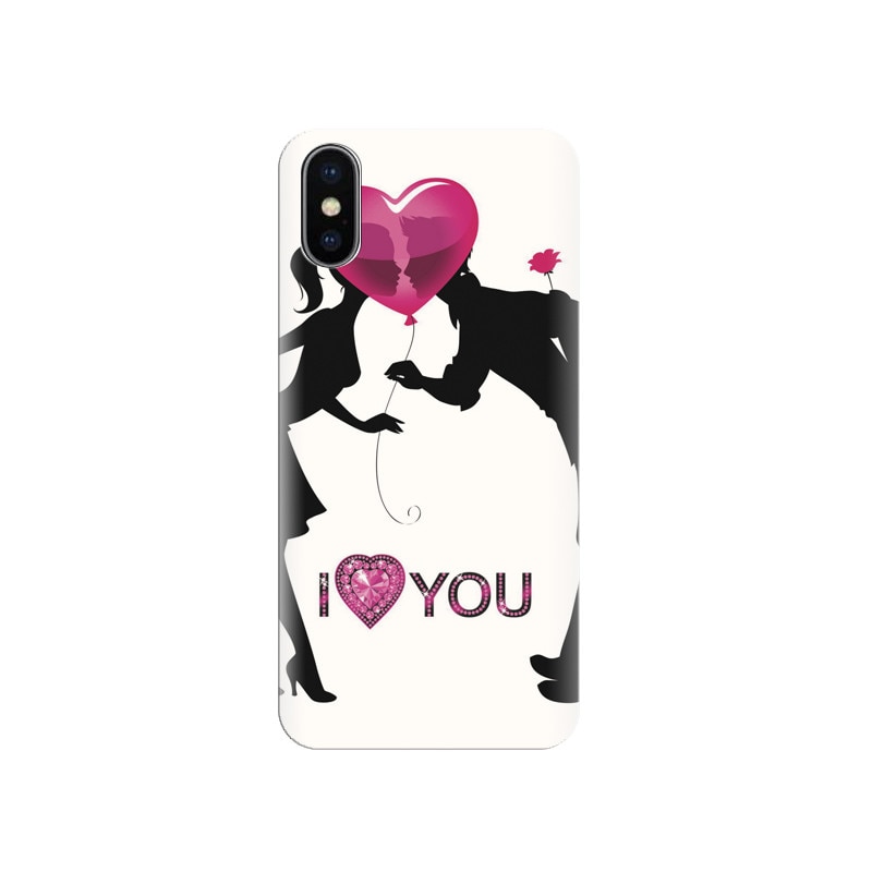 Husa silicon IPHONE X I Love You_002