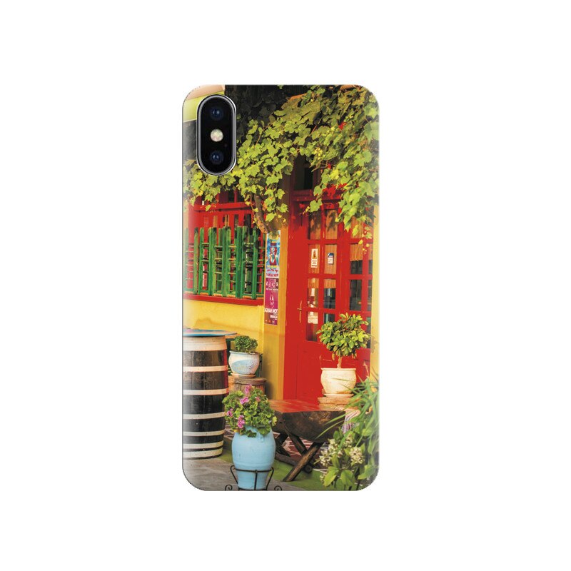 Husa silicon IPHONE X Greek Tavern Hd Images