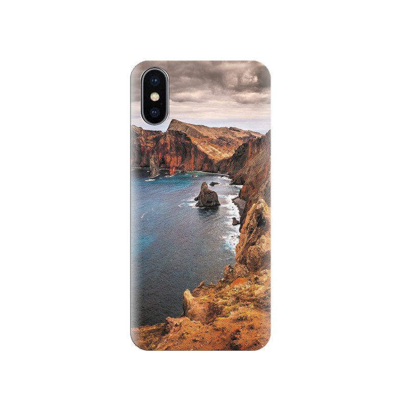 Husa silicon IPHONE X High Definition Beach