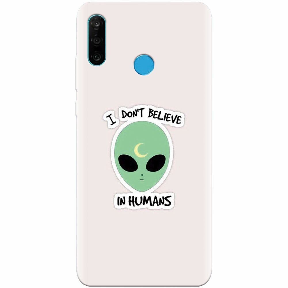 Husa silicon pentru Huawei P30 Lite, I Dont Believe In Humans