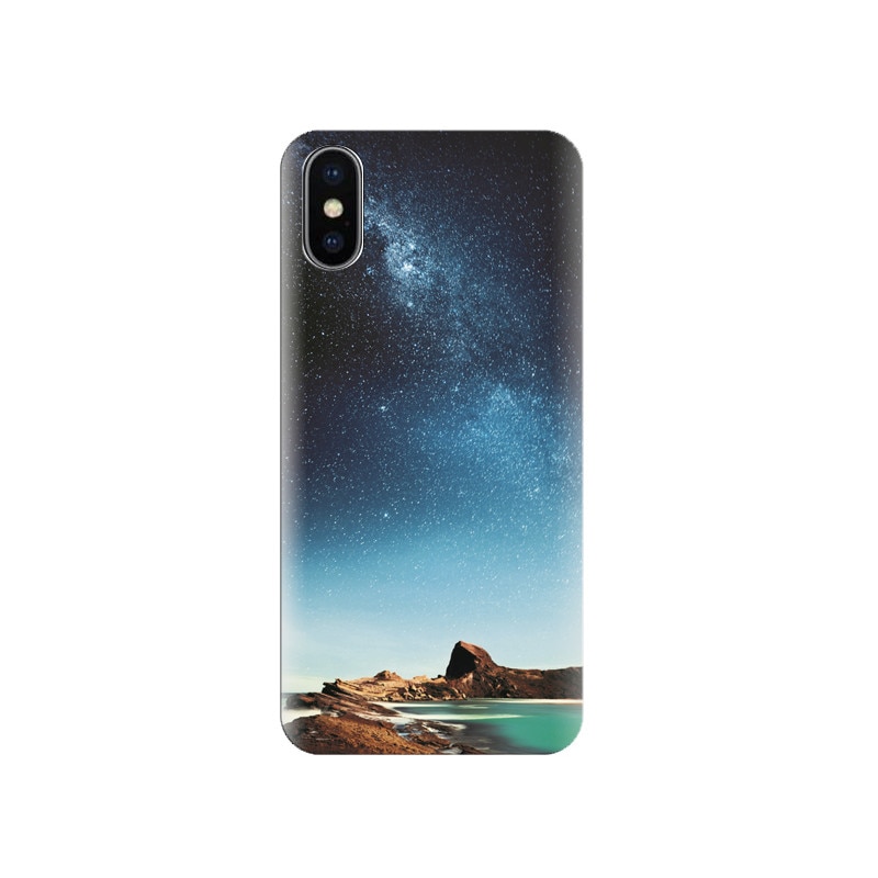 Husa silicon IPHONE X Iphones Of Space Star Sky And Beach