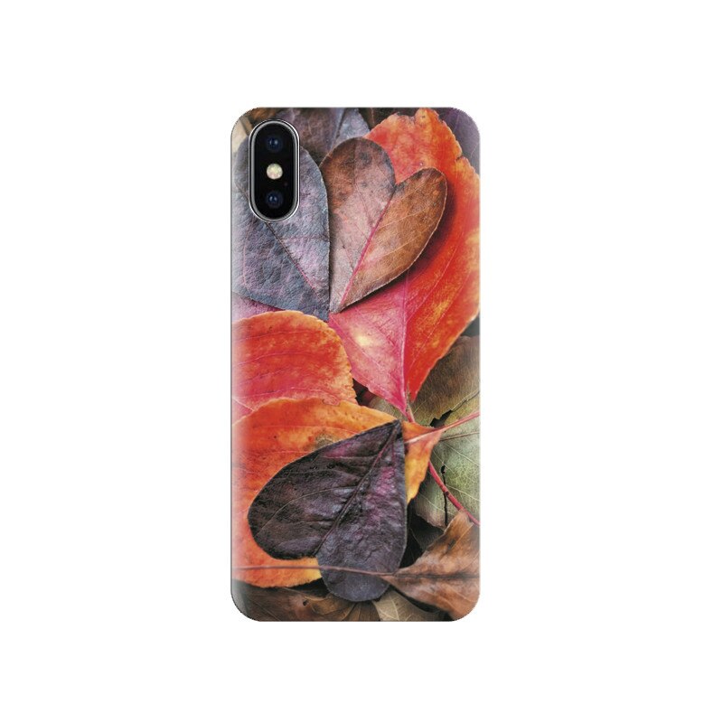 Husa silicon IPHONE X I Love Autumn