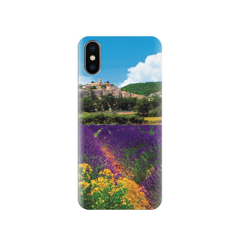Husa silicon IPHONE X Lavender Field In Provence France Hd Images