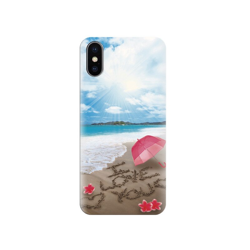 Husa silicon IPHONE X I Love You_001