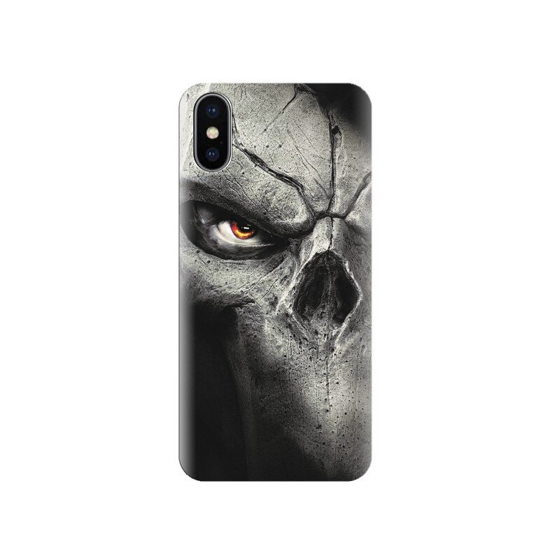 Husa silicon IPHONE X Horror Animated Eyes